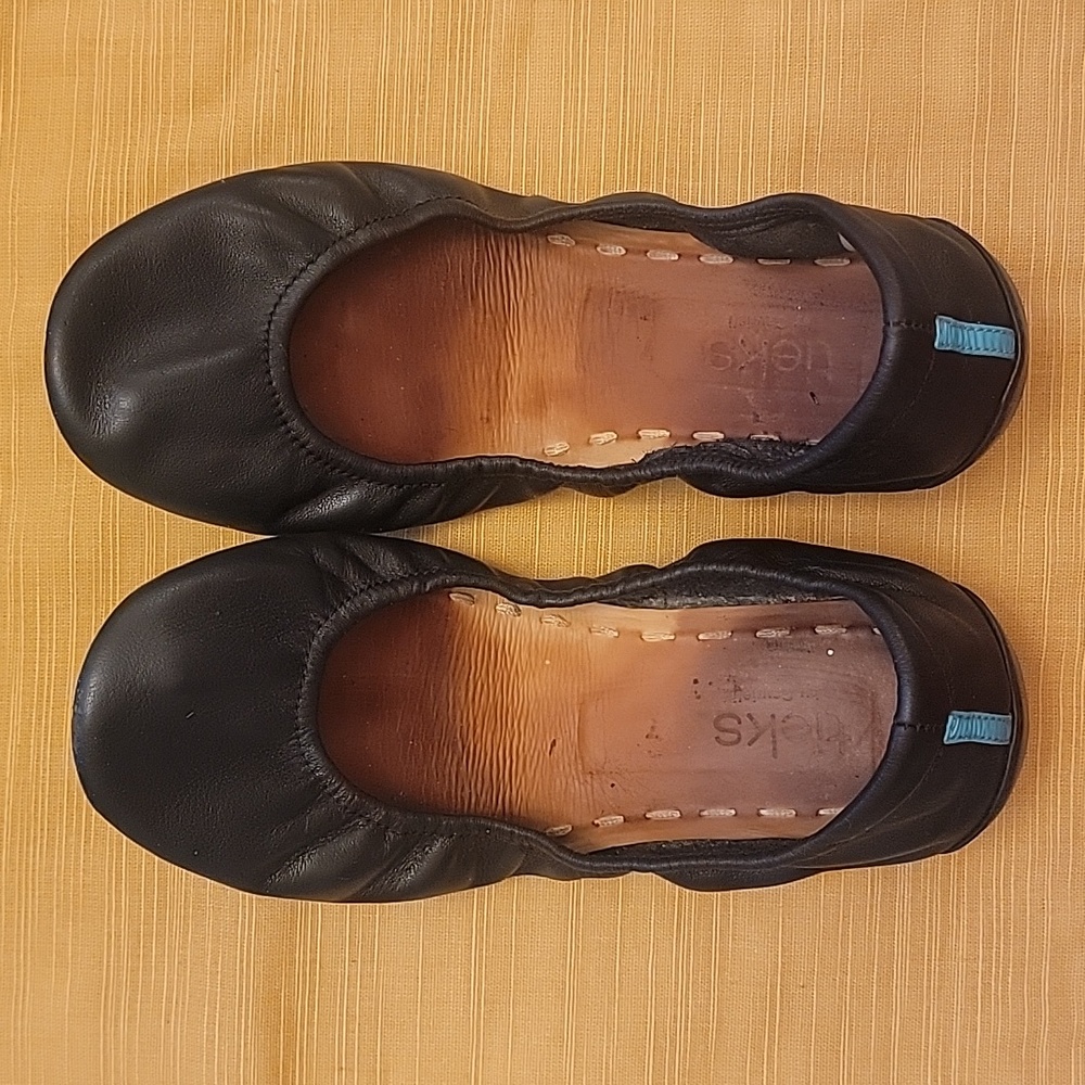 Tieks Matte Black Shoes